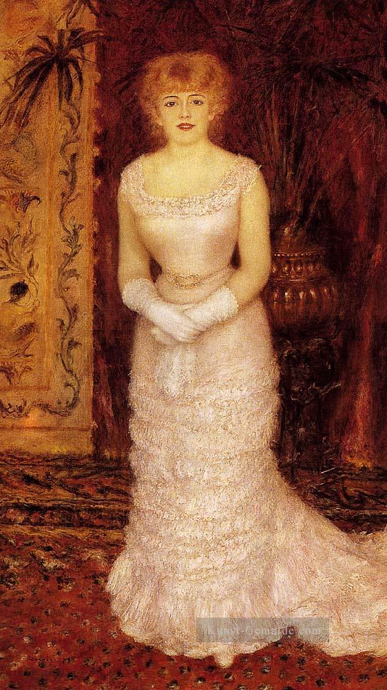 Porträt der Schauspielerin Jeanne Samary Master Pierre Auguste Renoir Ölgemälde